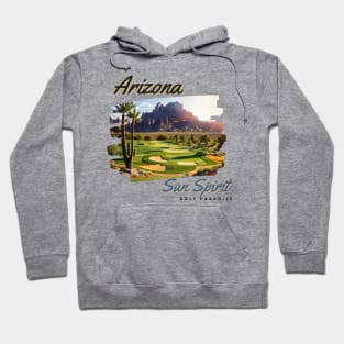 Arizona Sun Spirit Golf Paradise Hoodie